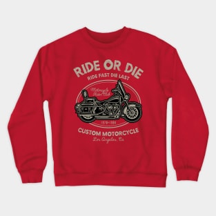 Custom Motorcycle Crewneck Sweatshirt